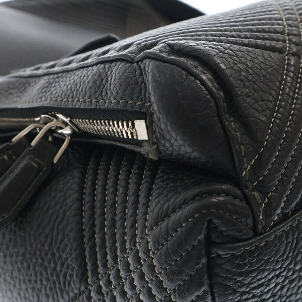 Salvatore Ferragamo Patchwork Leather Backpack Bl… - image 6